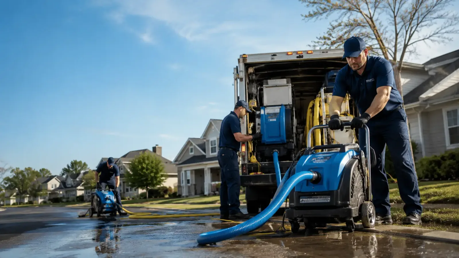 Flood Damage Cleanup in Lamy, NM